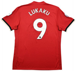 2017-18 MANCHESTER UNITED *LUKAKU* SHIRT M