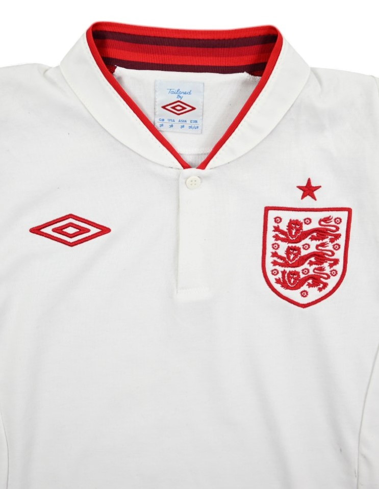 2012-13 ENGLAND *PARKER* KOSZULKA M