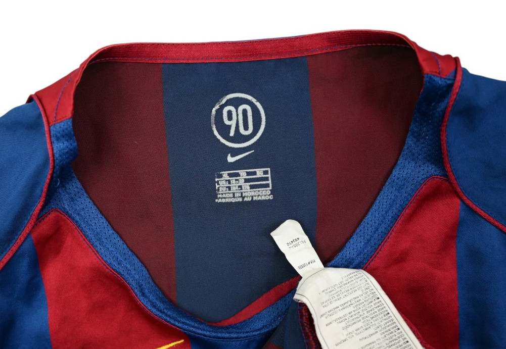 2004-05  BARCELONA *RONALDINHO* KOSZULKA XL. BOYS