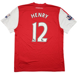 2011-12 ARSENAL LONDON *HENRY* SHIRT L