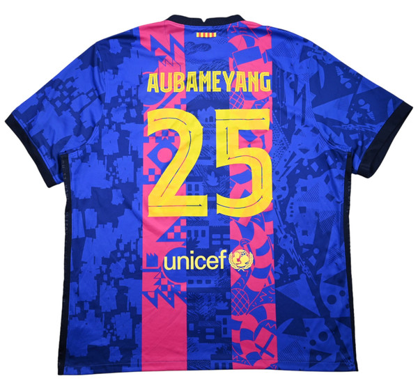 2021-22 BARCELONA *AUBAMEYANG* KOSZULKA XXL
