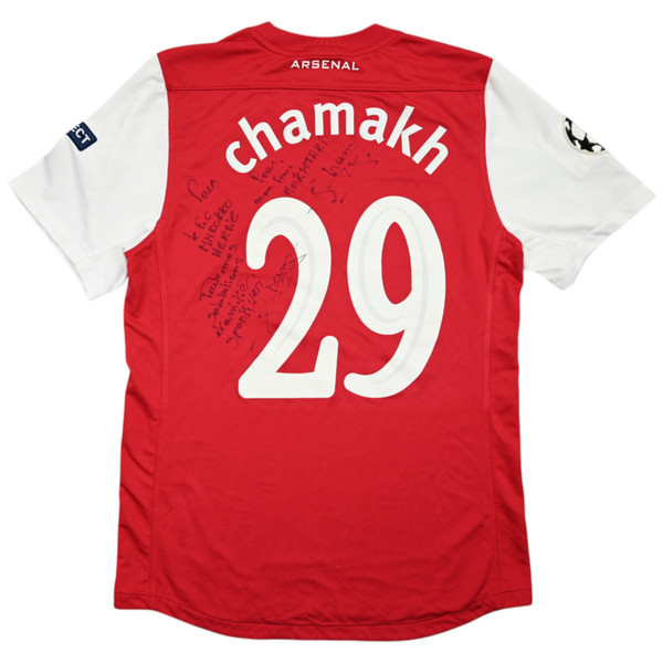 2011-12 ARSENAL *CHAMAKH* PLAYER ISSUE KOSZULKA S