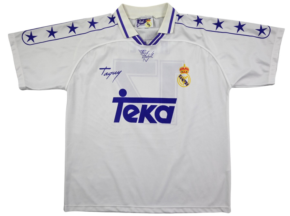 1994-96 REAL MADRID *RAUL* SHIRT XL