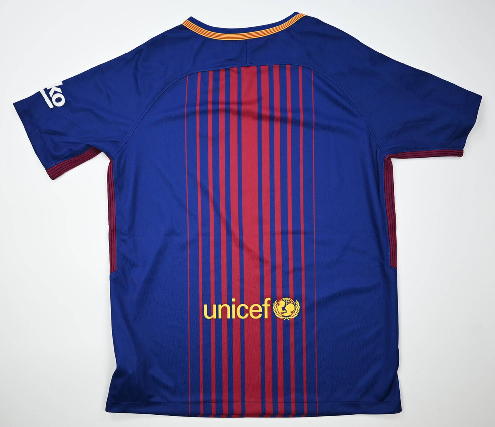 2017-18 FC BARCELONA SHIRT XL. BOYS