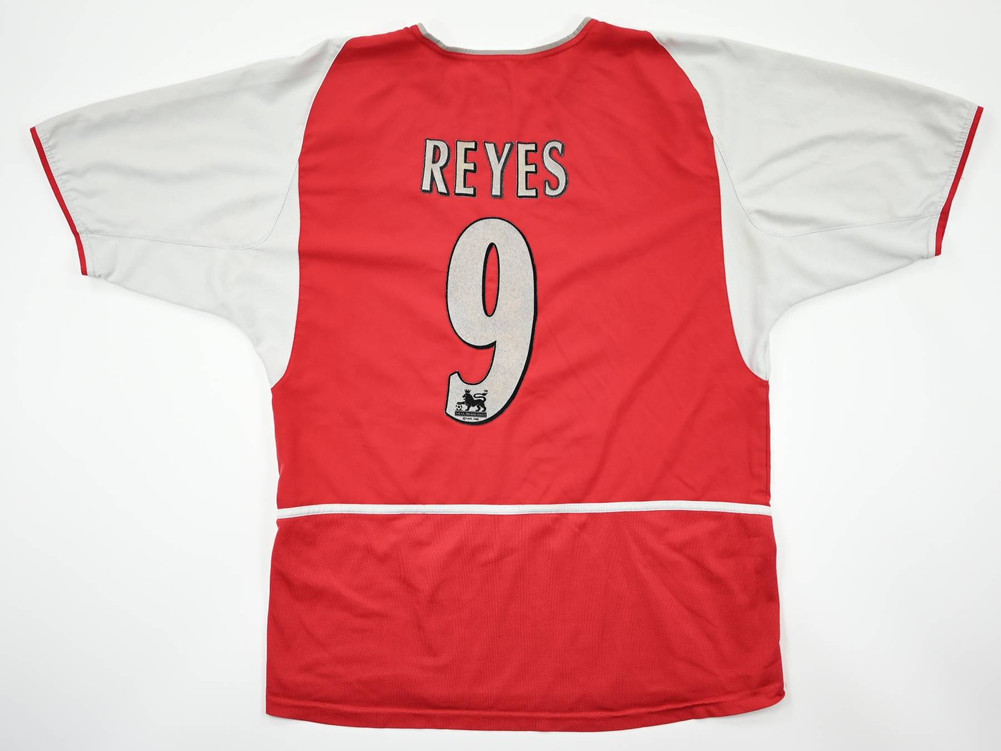 2002-04 ARSENAL LONDON *REYES* SHIRT XL