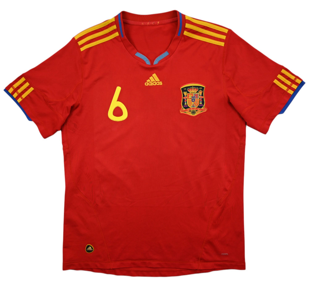 2009-10 SPAIN *A.INIESTA* SHIRT M