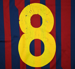 2011-12 FC BARCELONA *A. INIESTA* KOSZULKA S