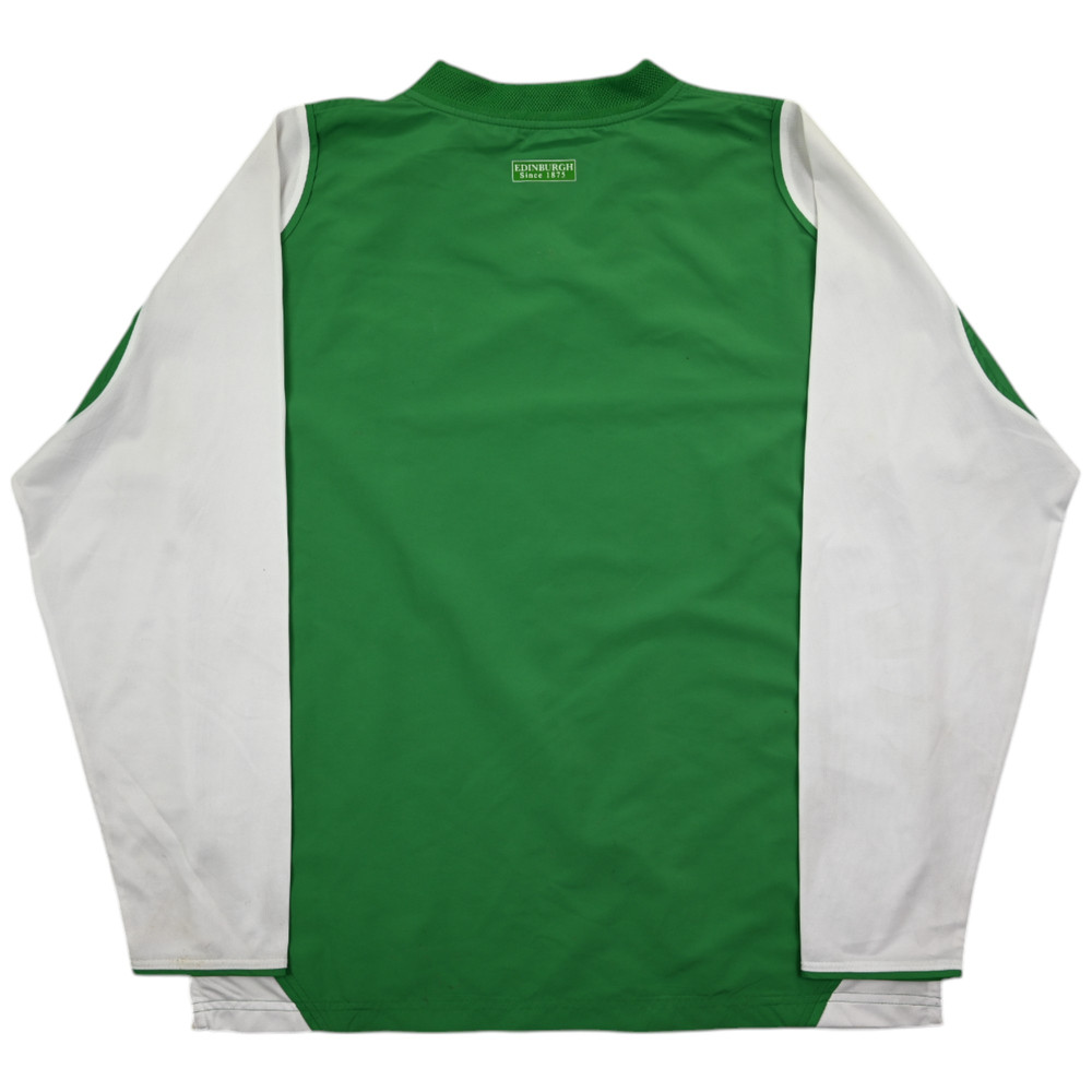 2004-05 HIBERNIAN LONGSLEEVE L/XL