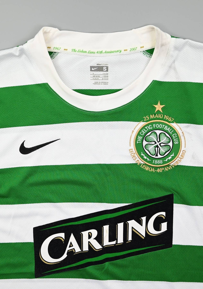 2007-08 CELTIC GLASGOW SHIRT S