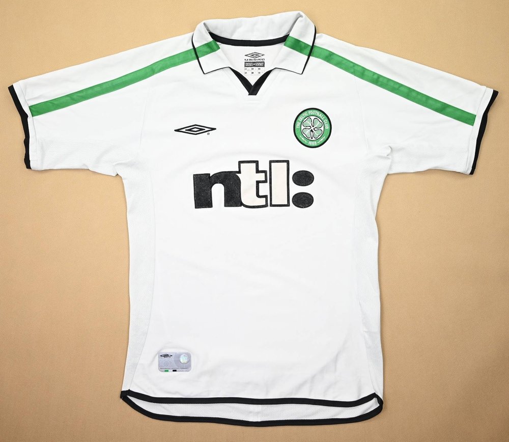 2001-02 CELTIC GLASGOW SHIRT S