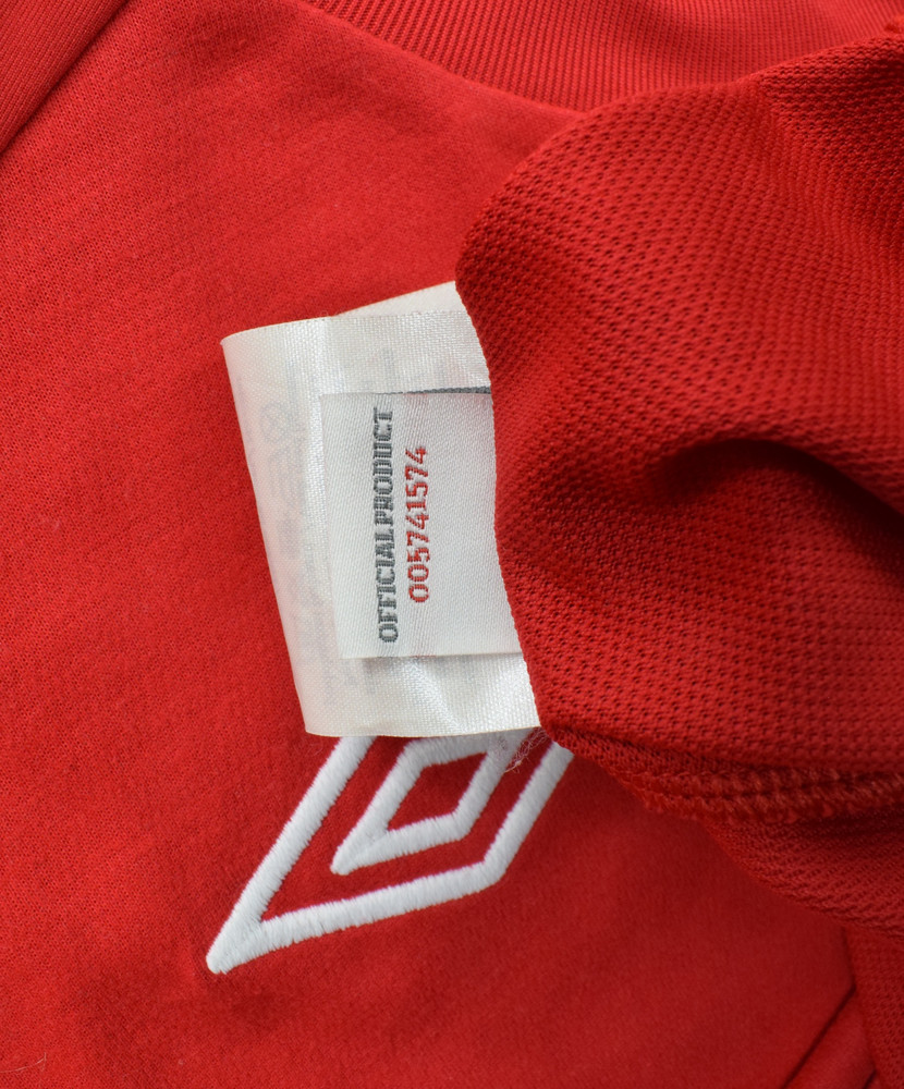 2010-11 ENGLAND SHIRT 3XL