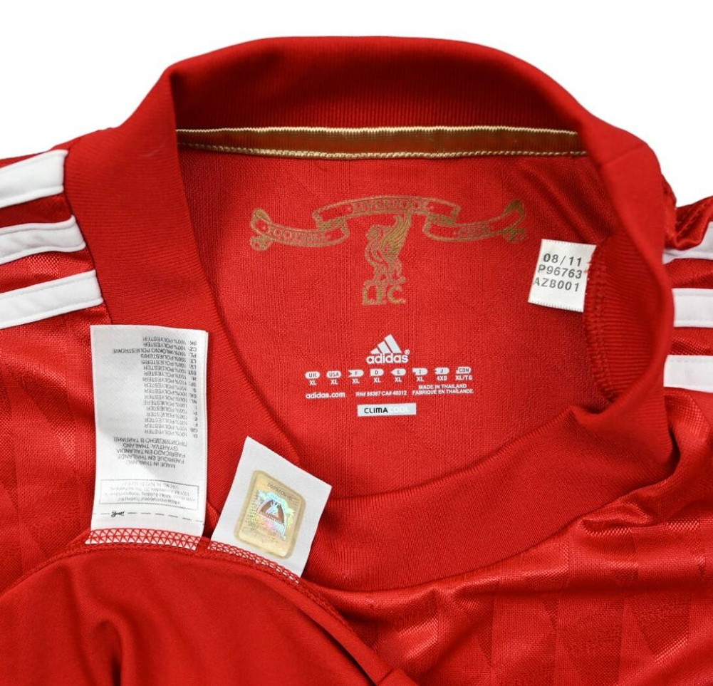 2010-12 LIVERPOOL SHIRT XL