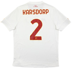 2022-23 AS ROMA *KARSDORP* SHIRT L
