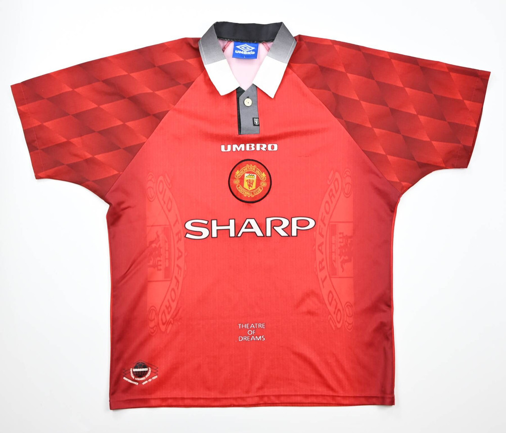 1996-98 MANCHESTER UNITED *CANTONA* KOSZULKA L