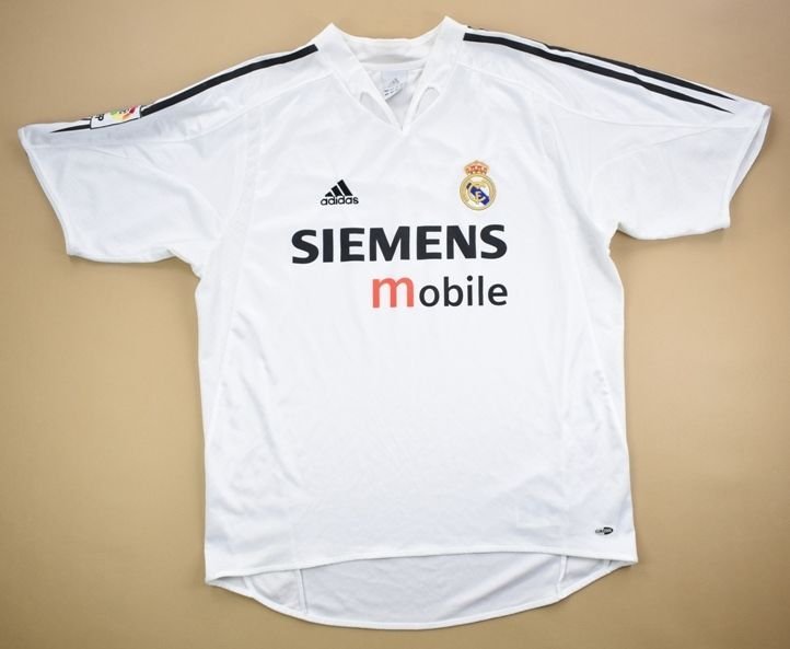 2004-05 REAL MADRID SHIRT L