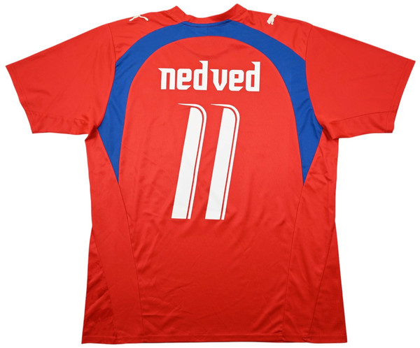 2006-08 CZECH REPUBLIC *NEDVED* SHIRT L