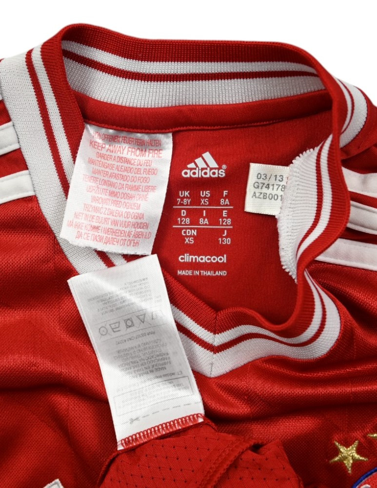 2013-14 BAYERN MUNCHEN *RIBERY* SHIRT XS. BOYS