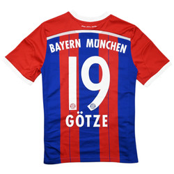 2014-15 BAYERN MUNCHEN *GOTZE* KOSZULKA L. BOYS