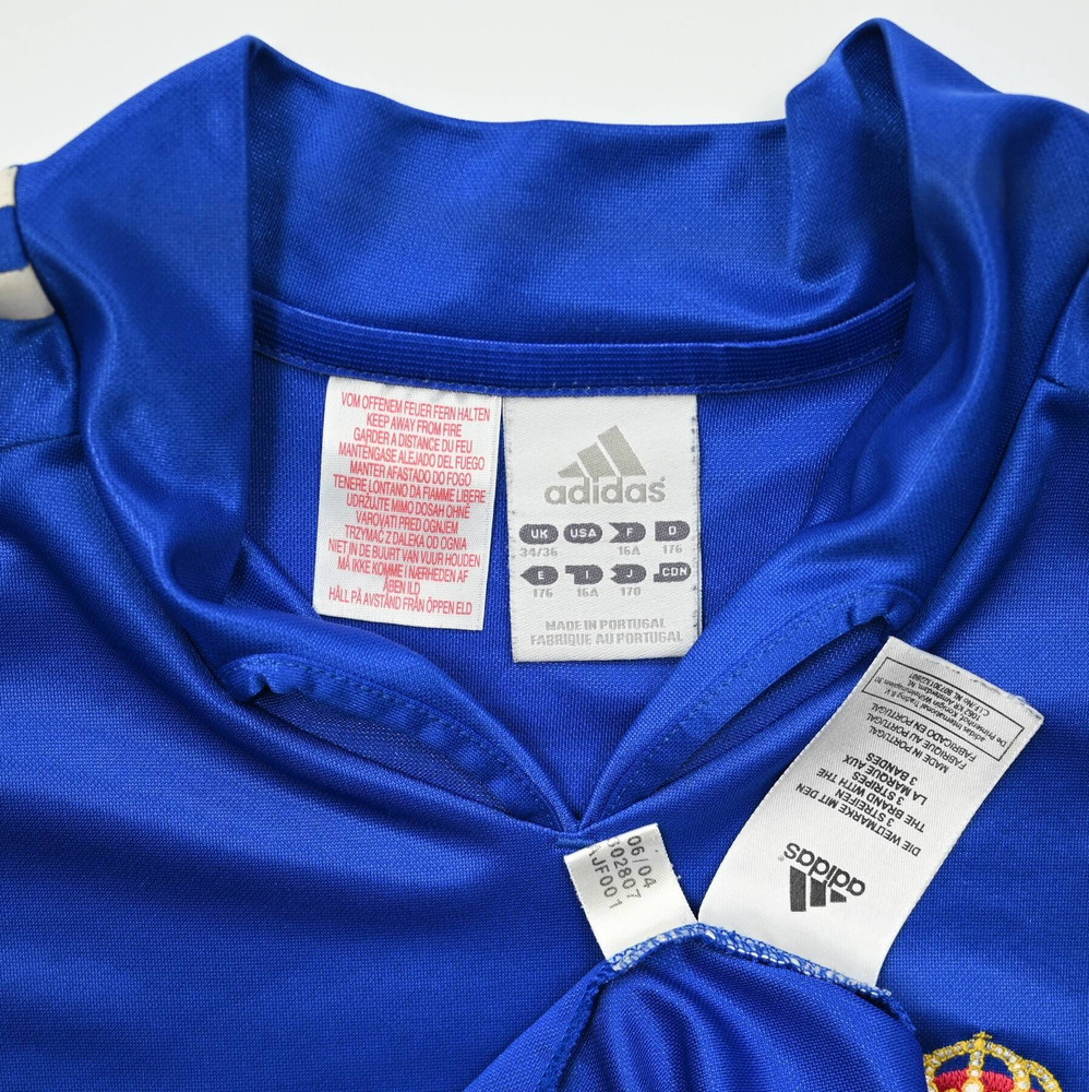 2004-05 REAL MADRID KOSZULKA S/XL.BOYS