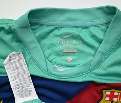 2010-12 FC BARCELONA *MESSI* SHIRT L