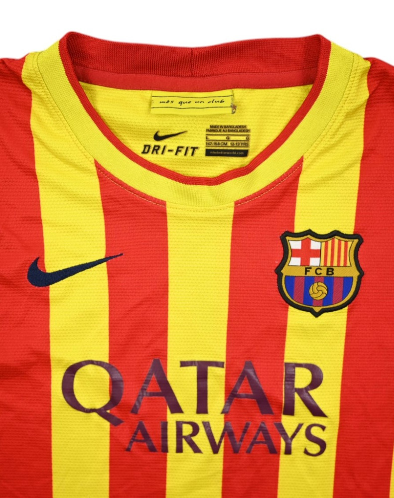 2013-14 FC BARCELONA SHIRT L. BOYS
