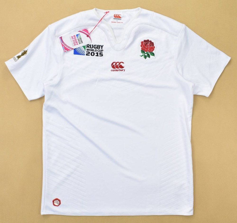 ENGLAND RUGBY CANTERBURY SHIRT L