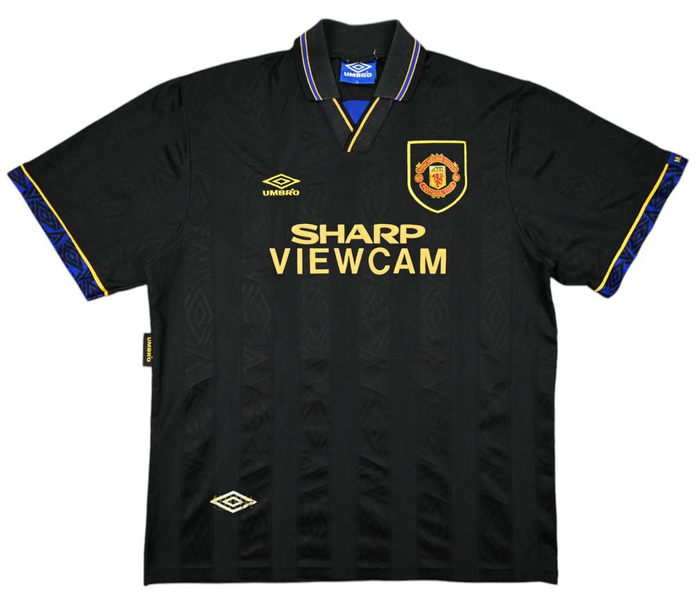 1993-95 MANCHESTER UNITED *CANTONA* SHIRT M