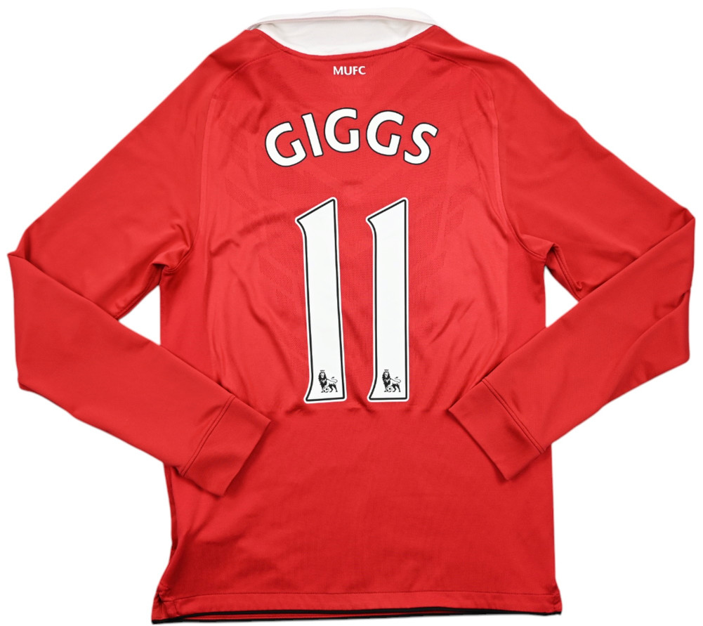 2010-11 MANCHESTER UNITED *GIGGS* LONGSLEEVE KOSZULKA S