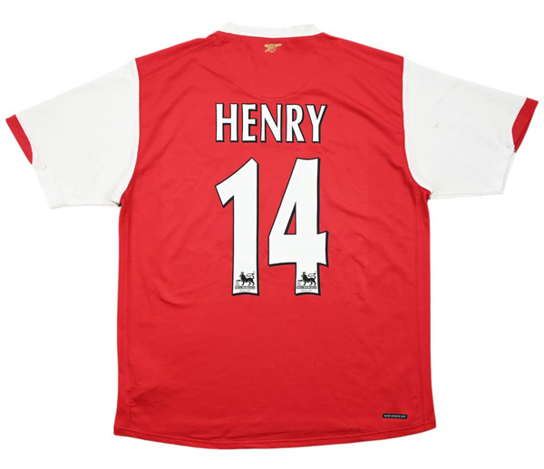 2006-08 ARSENAL *HENRY* KOSZULKA L