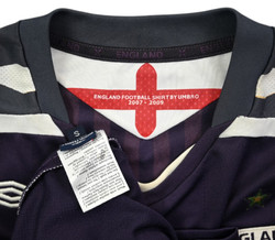 2007-09 ENGLAND SHIRT S