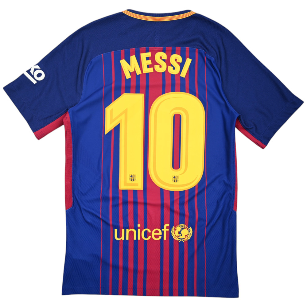 2017-18 FC BARCELONA *MESSI* PLAYER ISSUE KOSZULKA S 