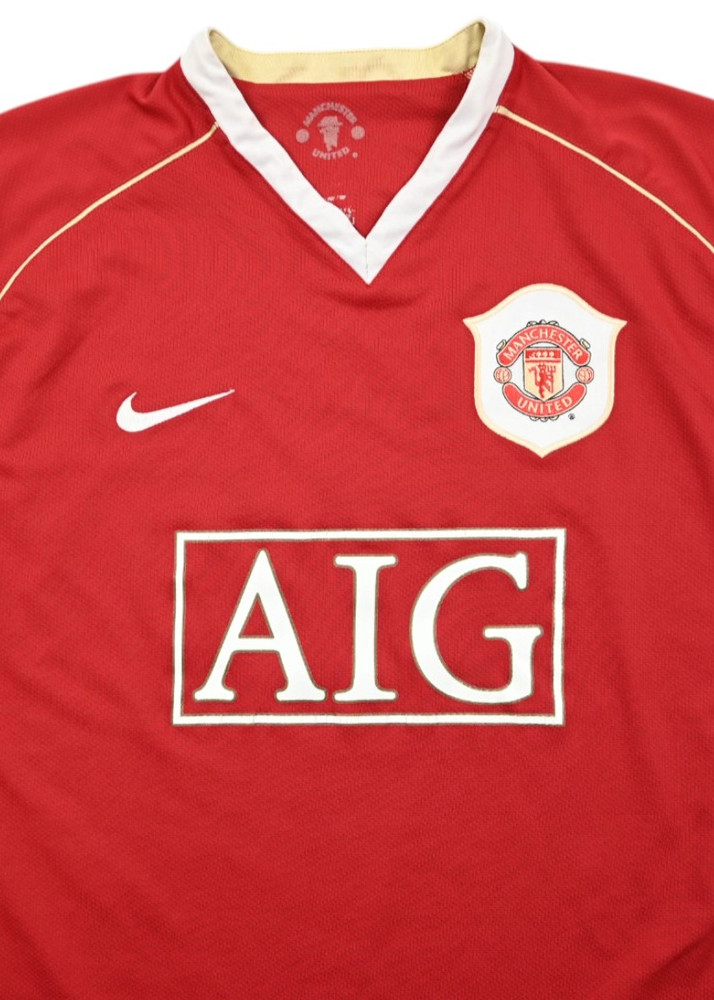 2006-07 MANCHESTER UNITED *RONALDO* SHIRT L