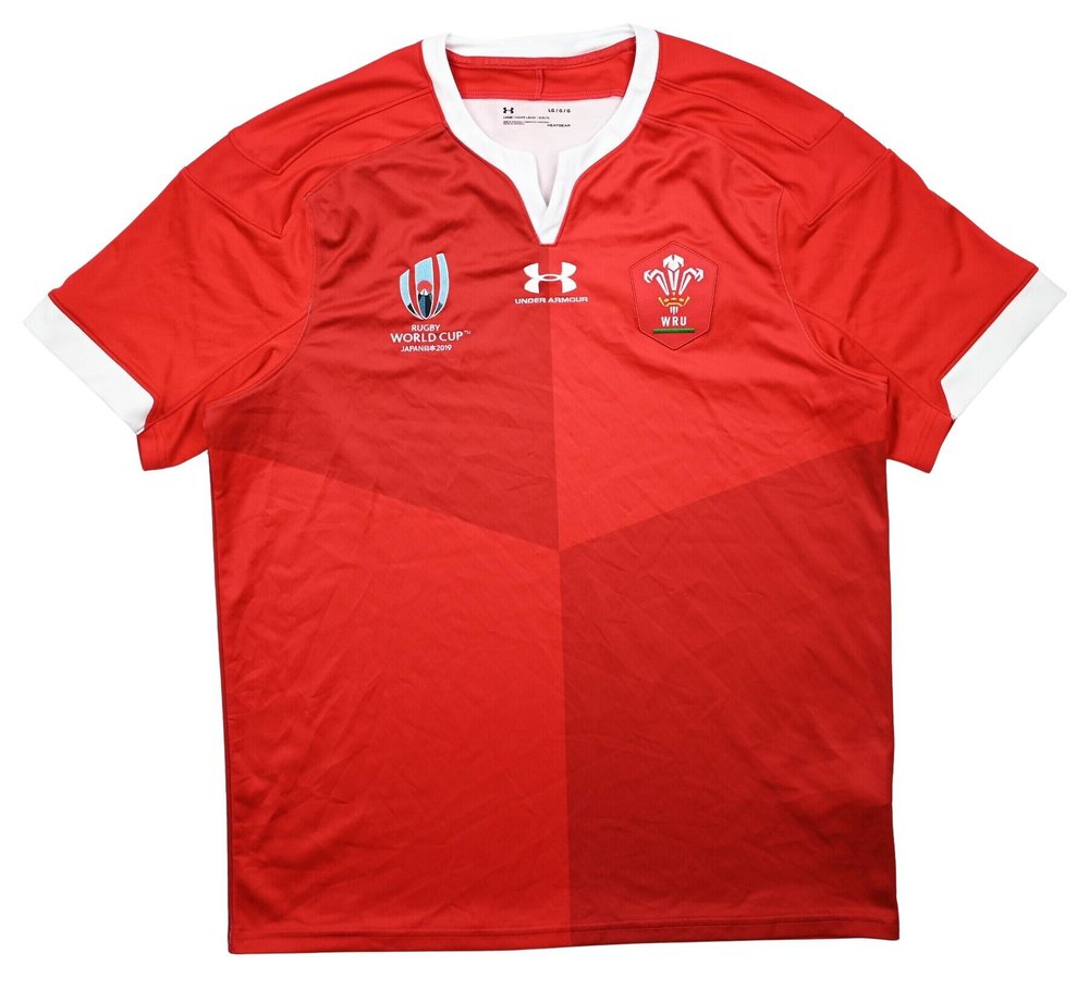 WALES RUGBY UNDER ARMOUR SHIRT L