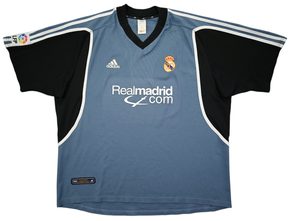 2001 REAL MADRID SHIRT XXL