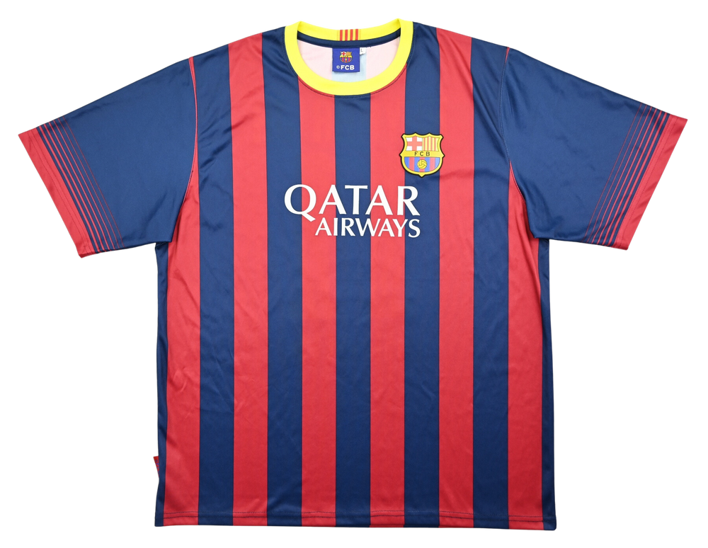 2013-14 FC BARCELONA *MESSI* SHIRT L. BOYS