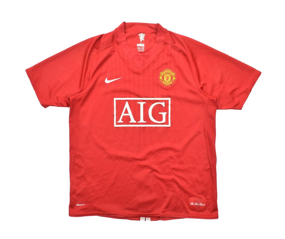 2007-09 MANCHESTER UNITED SHIRT M