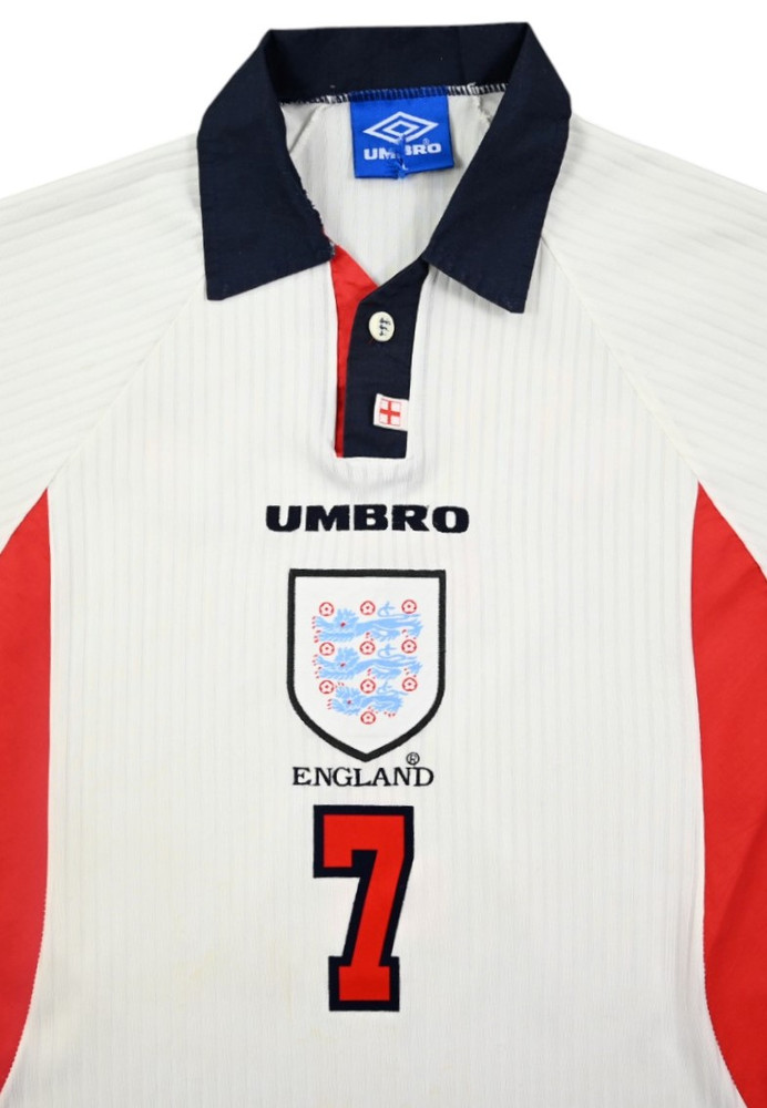 1997-99 ENGLAND *BECKHAM* KOSZULKA L