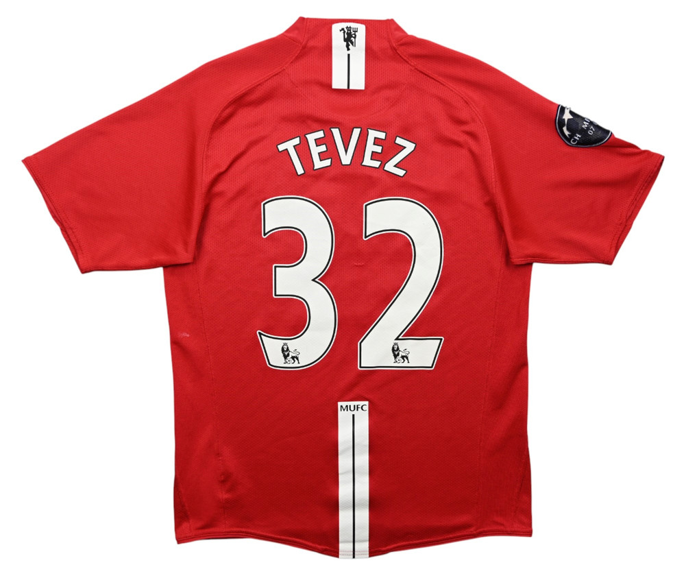 2007-09 MANCHESTER UNITED *TEVEZ* KOSZULKA S