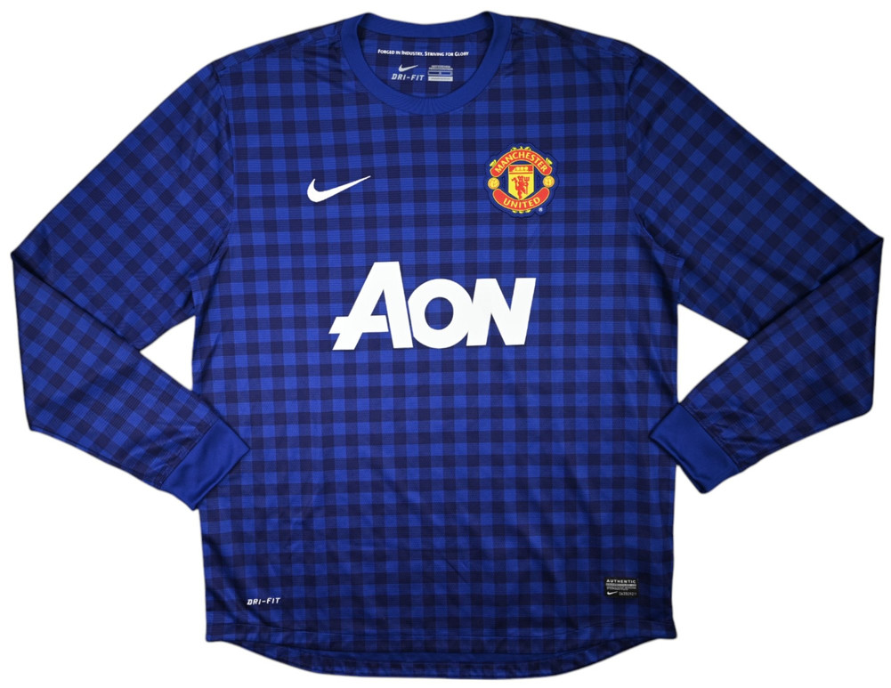 2012-13 MANCHESTER UNITED LONGSLEEVE SHIRT L