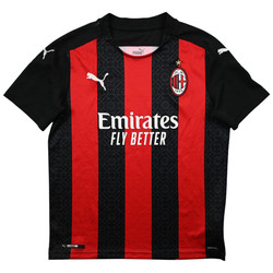2020-21 AC MILAN SHIRT L. BOYS