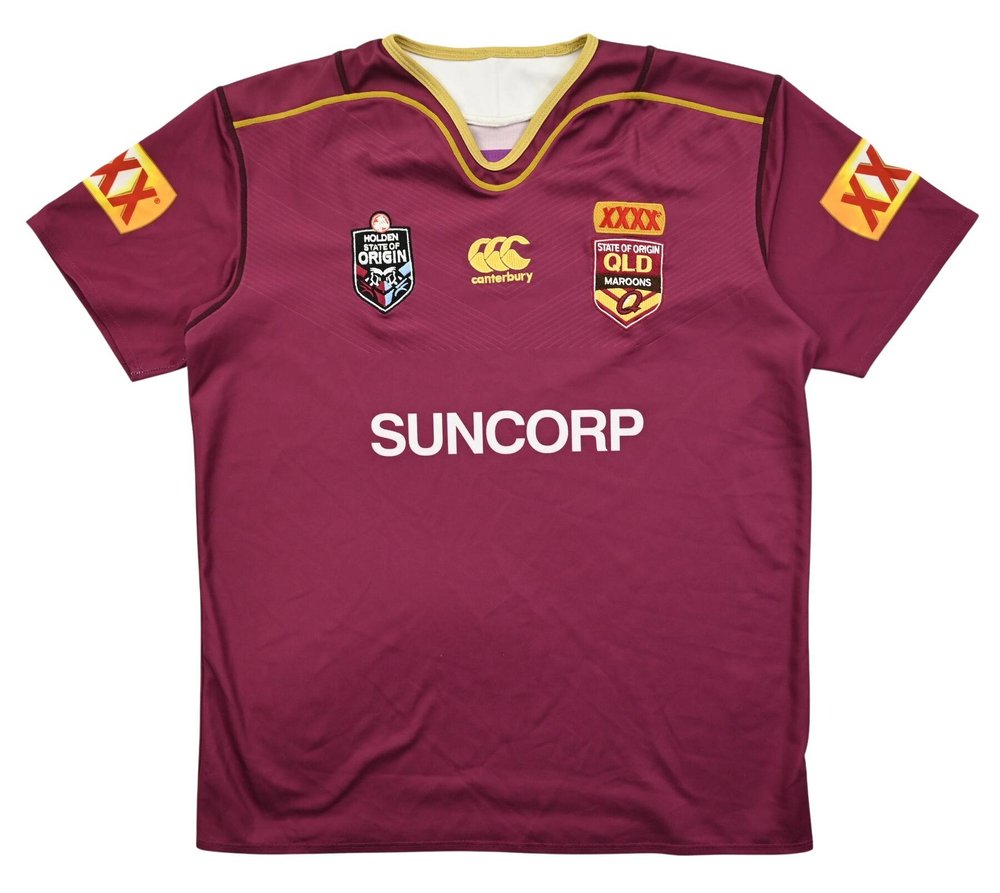 QUEENSLAND MAROONS RUGBY SHIRT L