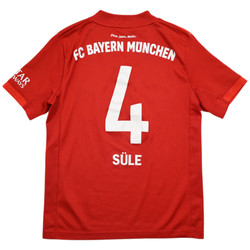 2019-20 BAYERN MUNCHEN *SULE* KOSZULKA S. BOYS