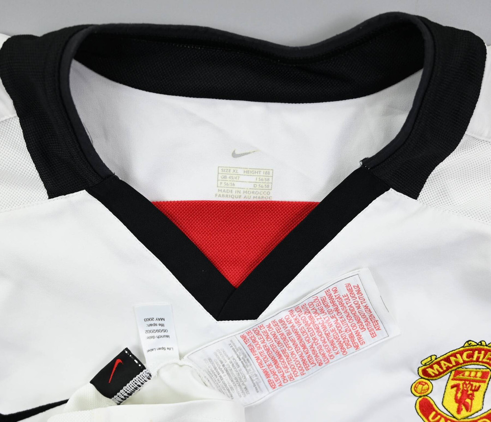 2002-03 MANCHESTER UNITED SHIRT L