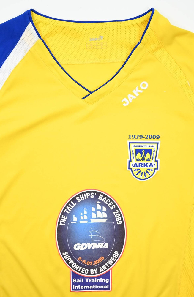 2008-09 ARKA GDYNIA KOSZULKA 80-lecie S