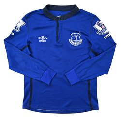 2005-06 EVERTON *BARKLEY* LONGSLEEVE S.BOYS