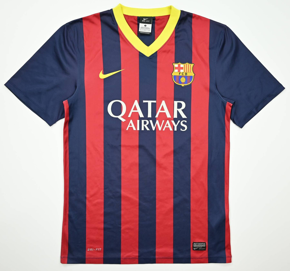 2013-14 FC BARCELONA SHIRT S