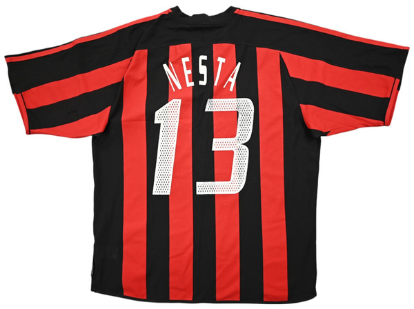 2003-04 AC MILAN *NESTA* KOSZULKA L