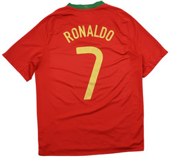 2008-10 PORTUGAL *RONALDO* SHIRT M