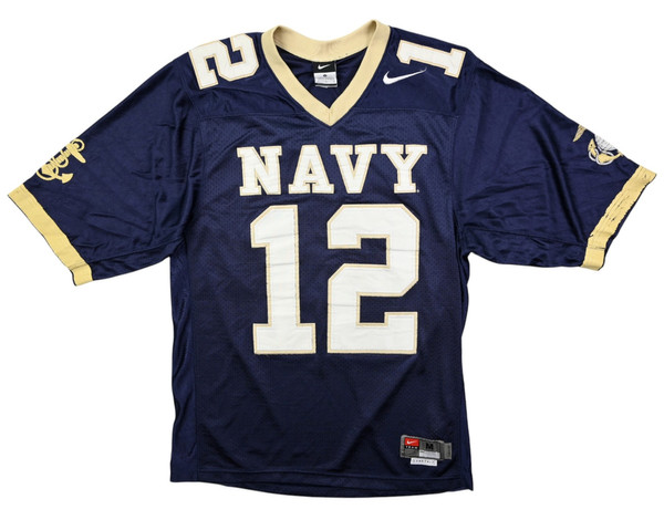 NAVY MIDSHIPMEN AMERICAN FOOTBALL SHIRT M