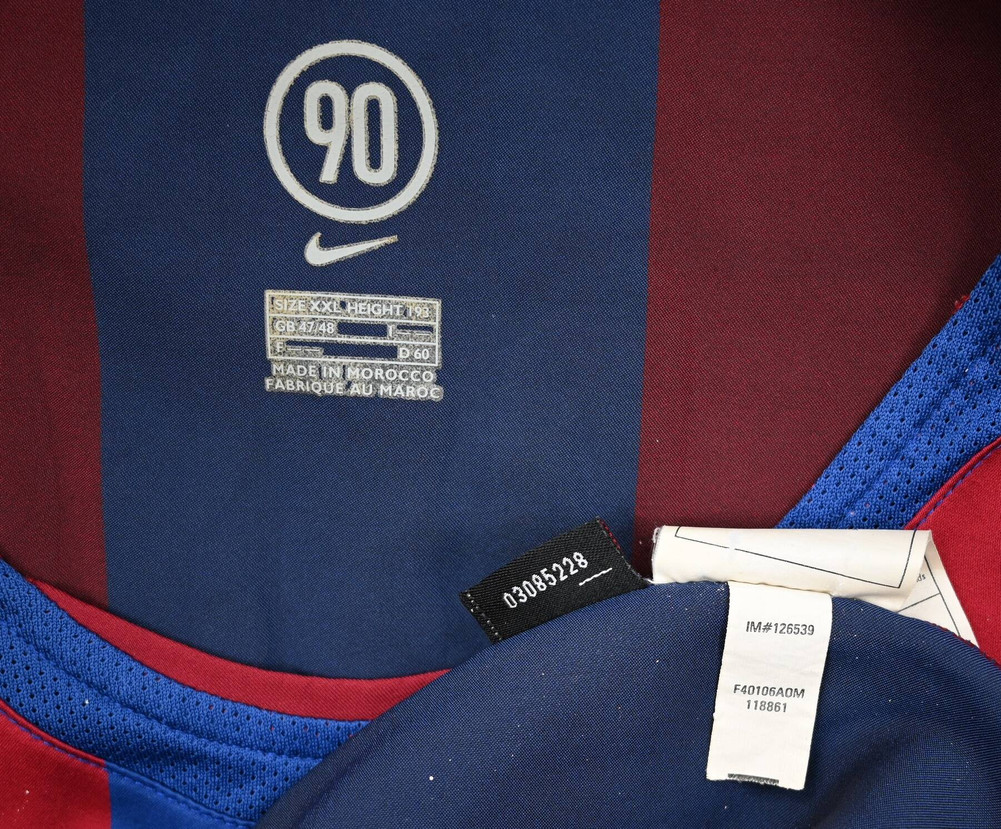 2004-05 FC BARCELONA *LARSSON* SHIRT XXL